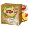 LIPTON HERBATA CZARNA OWOCE TROPIKALNE 20T