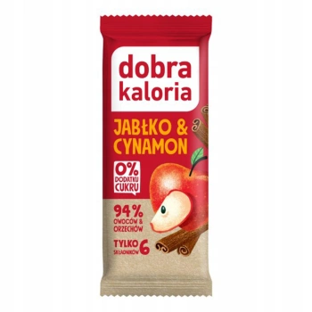 Baton Jabłko & cynamon Dobra kaloria 35 g