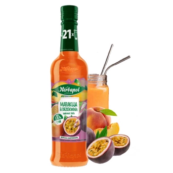 Marakuja brzoskwinia Herbapol syrop letni 420ml
