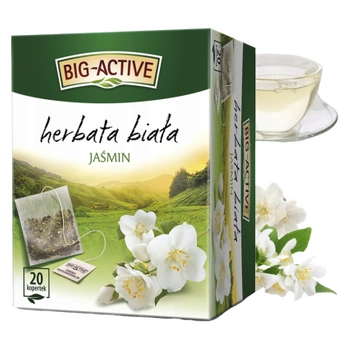 Jaśmin Big Active herbata biała 20 kopert