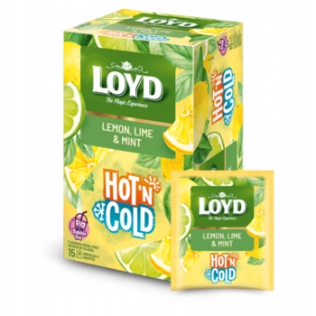 Loyd Cytryna Limonka Mięta herbata 15 torebek