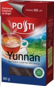 Czarna herbata liściasta Yunnan Posti 80g