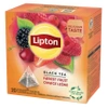 Lipton herbata czarna owoce leśne 20 torebek
