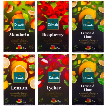 Dilmah zestaw herbat czarnych mix smaków 120 torebek