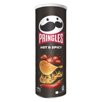 PRINGLES CHIPSY HOT&SPICY 165G