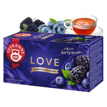 Jeżyny borówki herbata owocowa Teekanne Love 20 torebek