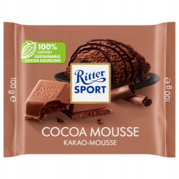 Ritter Sport Cocoa mousse czekolada mleczna nadziewana kremem kakaowym 100g