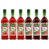 Herbapol Zestaw syropów owocowych 6x420ml - Rabarbar truskawka, Arbuz mięta