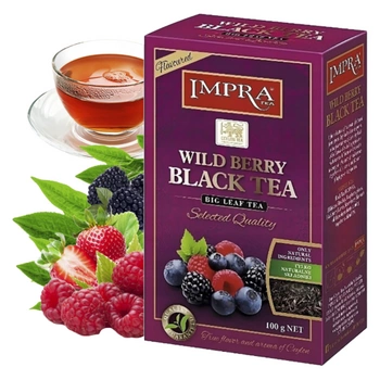 Owoce leśne Impra herbata czarna 100 g
