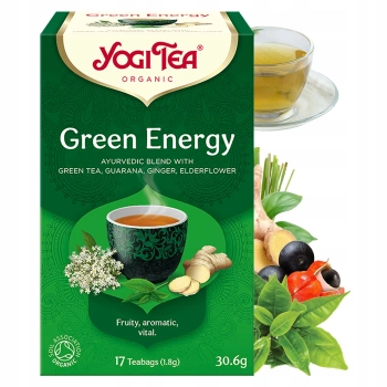 Yogi Tea Green energy herbata 17 torebek