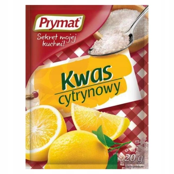 Prymat kwas cytrynowy 20 g