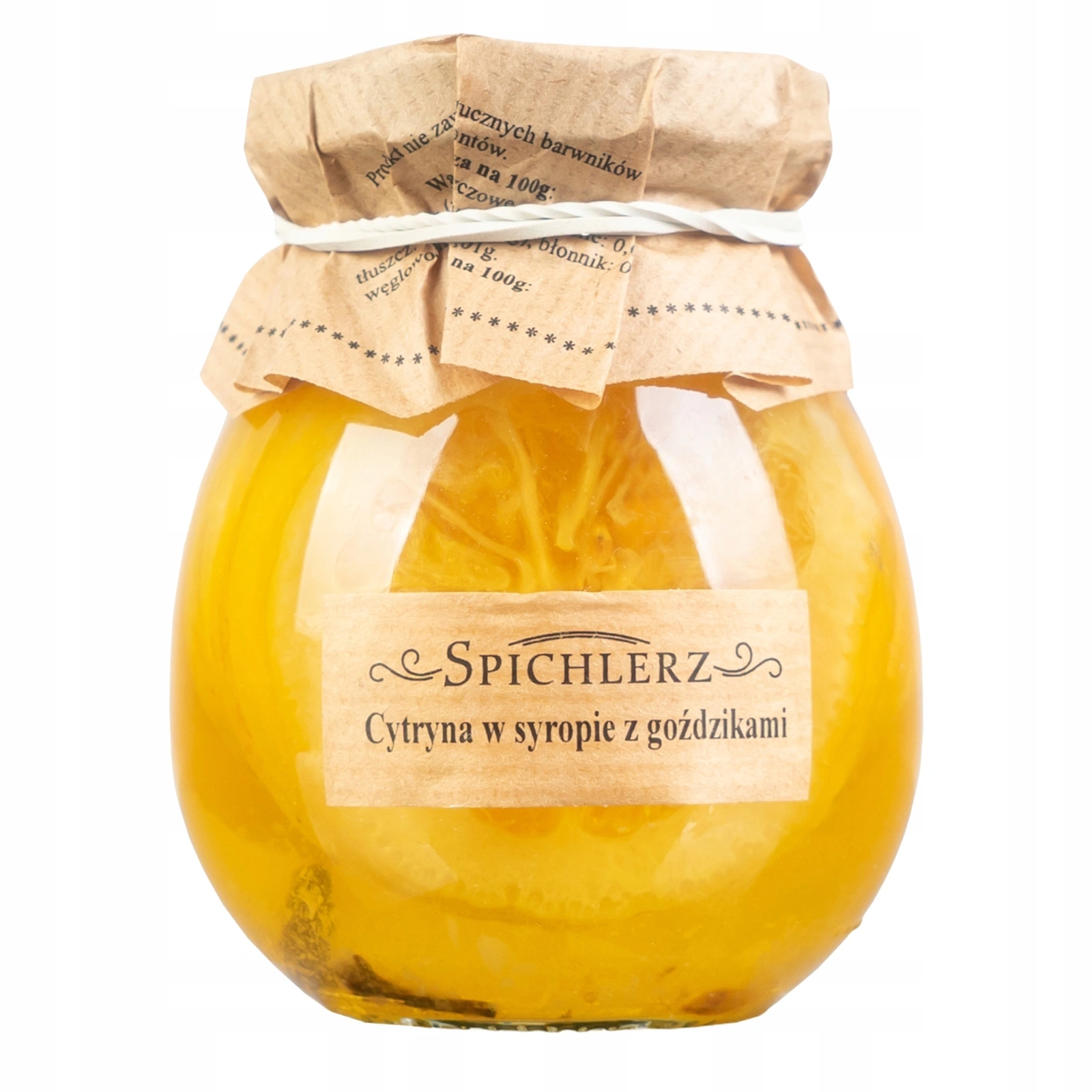 Cytryna w syropie z goździkami Spichlerz 260g