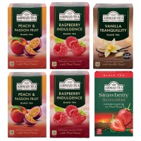 Zestaw 6 herbat czarnych - 4 smaki