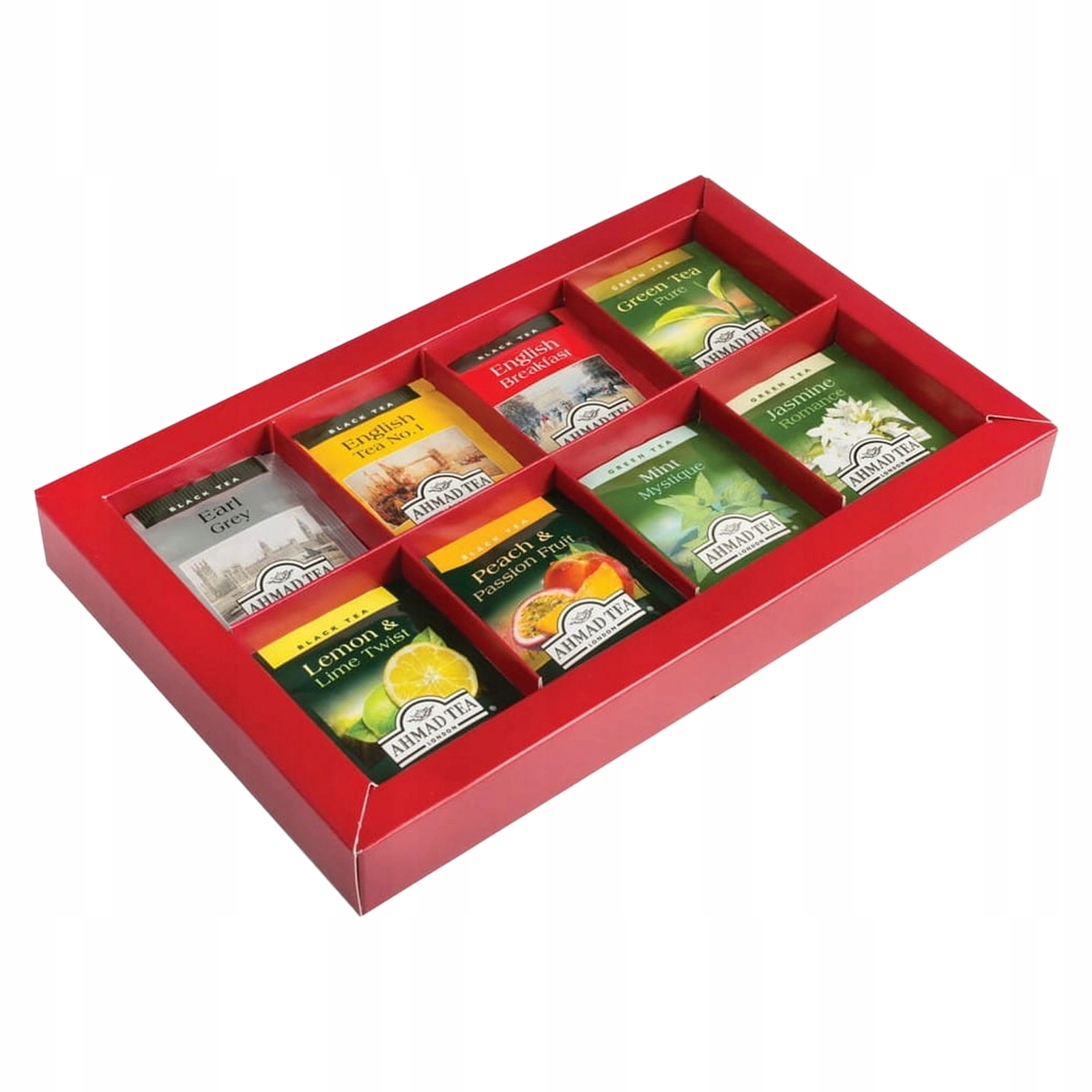 Ahmad Zestaw herbat London Selection 8 smaków 40 kopert