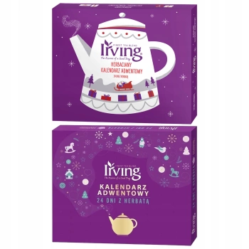 Irving zestaw kalendarzy adwentowych z herbatą 2 x 24 kopertki