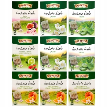 Zestaw degustacyjny herbat Big Active 5 smaków