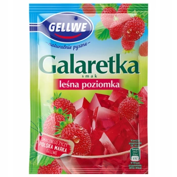 Gellwe Galaretka leśna poziomka 72 g