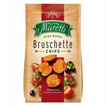 Chipsy Bruschette pomidor oliwki i oregano Maretti 70g