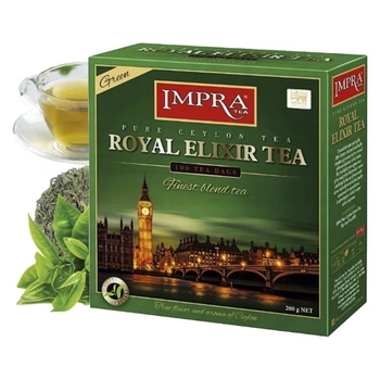 Impra herbata zielona Royal Elixir Tea 100 torebek