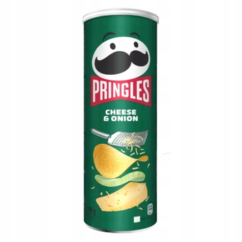 Chipsy Pringles cheese and onion 165 g