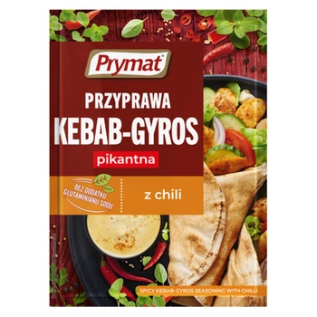 Prymat przyprawa gyros kebab pikantna 30g