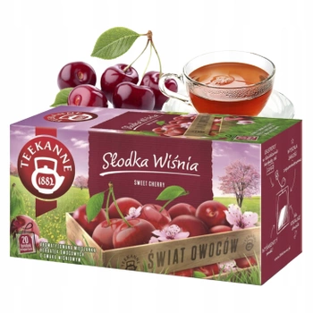 Wiśnia Teekanne herbata owocowa 20 torebek