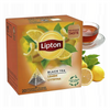 LIPTON HERBATA CZARNA CYTRYNA 20T