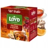 Herbaty zimowe owocowe zestaw prezentowy Loyd + szklanka 280 ml
