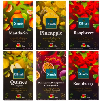 Dilmah zestaw herbat czarnych 5 smaków 120 torebek