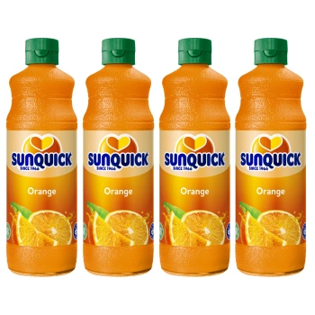 Sunquick zestaw koncentratów pomarańczowych do napoju 4x700ml