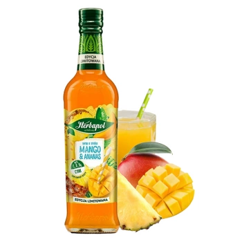 Mango i ananas syrop Herbapol letni smak 420 ml