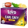 Loyd herbata czarna Earl Grey Lemon 60 torebek