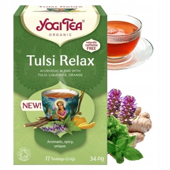 Yogi Tea Tulsi Relax herbata 17 torebek