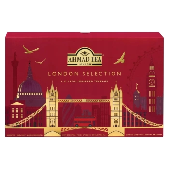 Ahmad Zestaw herbat London Selection 8 smaków 40 kopert