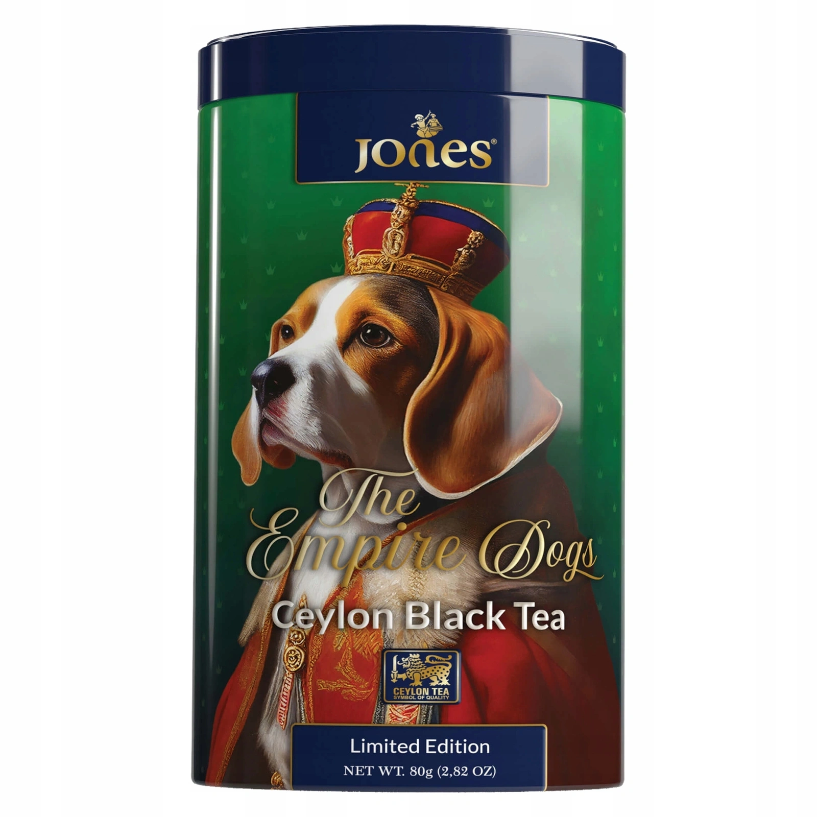 Jones herbata czarna w puszce The Empire Dogs 80 g