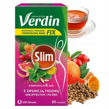 Verdin Fix Slim herbata 20 saszetek