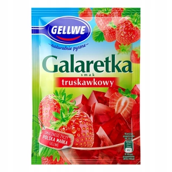 Gellwe galaretka truskawkowa 75 g