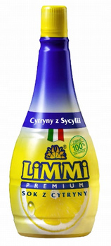 Sok z sycylijskich cytryn sok 100% Limmi 200ml