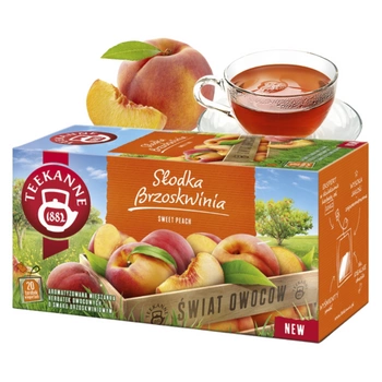 Teekanne Słodka brzoskwinia herbata owocowa 20 torebek