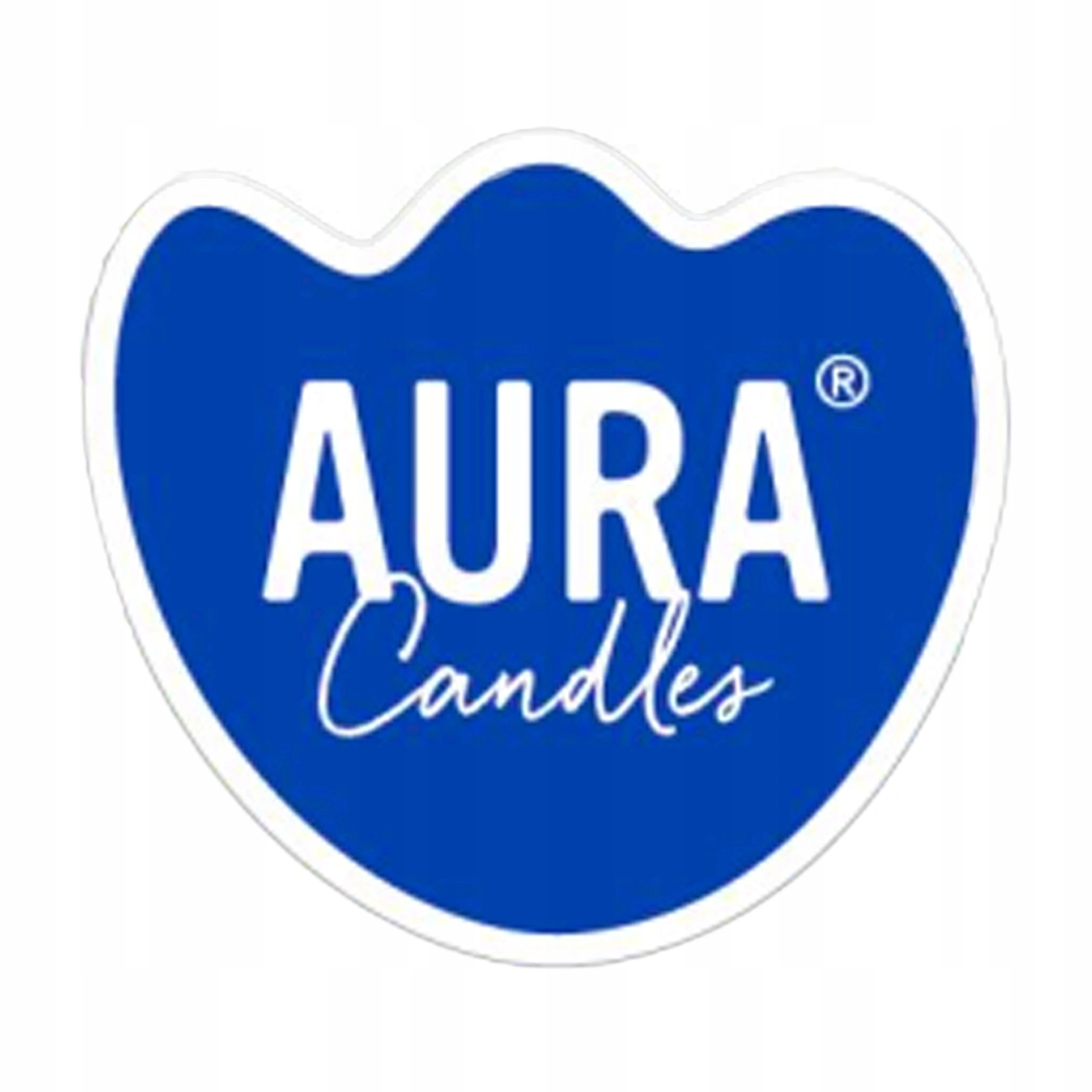 Aura Świeca zapachowa w szkle Mrożone jagody trójkolorowa 2 knoty 32 h