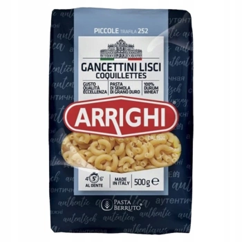 Arrighi makaron gancettini lisci 500 g
