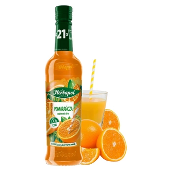 Pomarańcza Herbapol syrop pomarańczowy 420 ml