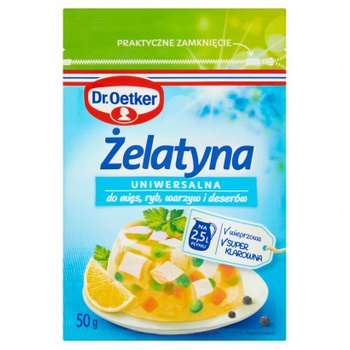 DR. OETKER ŻELATYNA UNIWERSALNA 50G