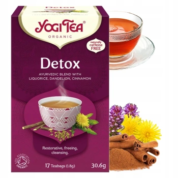 Yogi Tea Detox herbata 17 torebek