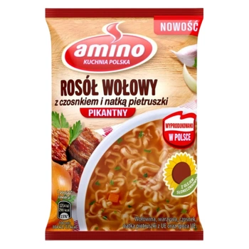 Amino rosół wołowy pikantny zupa 60 g