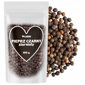 Lubsi Pieprz czarny ziarnisty przyprawa 100g