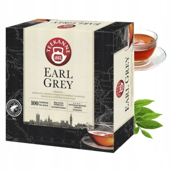 Teekanne Earl Grey herbata czarna 100 torebek