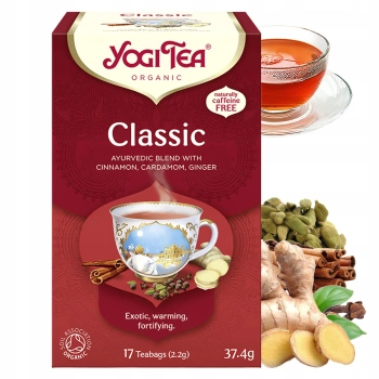 Yogi Tea Classic herbata klasyczna 17 torebek