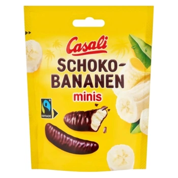 Casali pianki bananowe w czekoladzie schoko-bananen minis 110g