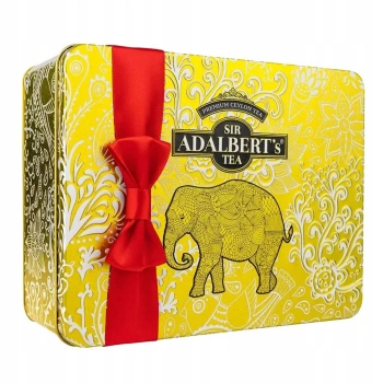 Adalbert's Golden Premium herbata czarna w puszce 80 saszetek